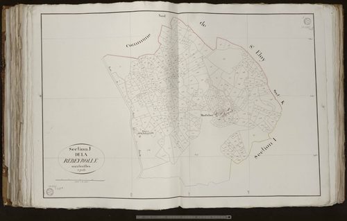 Sardent - Section J dite de la Rebeyrolle (3ème feuille)