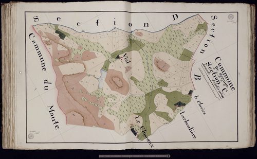 Sermur - Section C : Vial, Le Cluzeau (2ème feuille)
