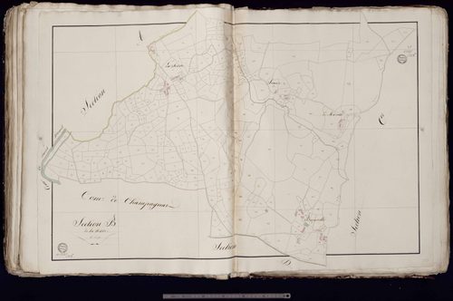 La Serre-Bussière-Vieille - Section B dite de La Serre (1ère feuille)