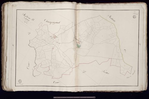 La Serre-Bussière-Vieille - Section D dite de Chaux (2ème feuille)