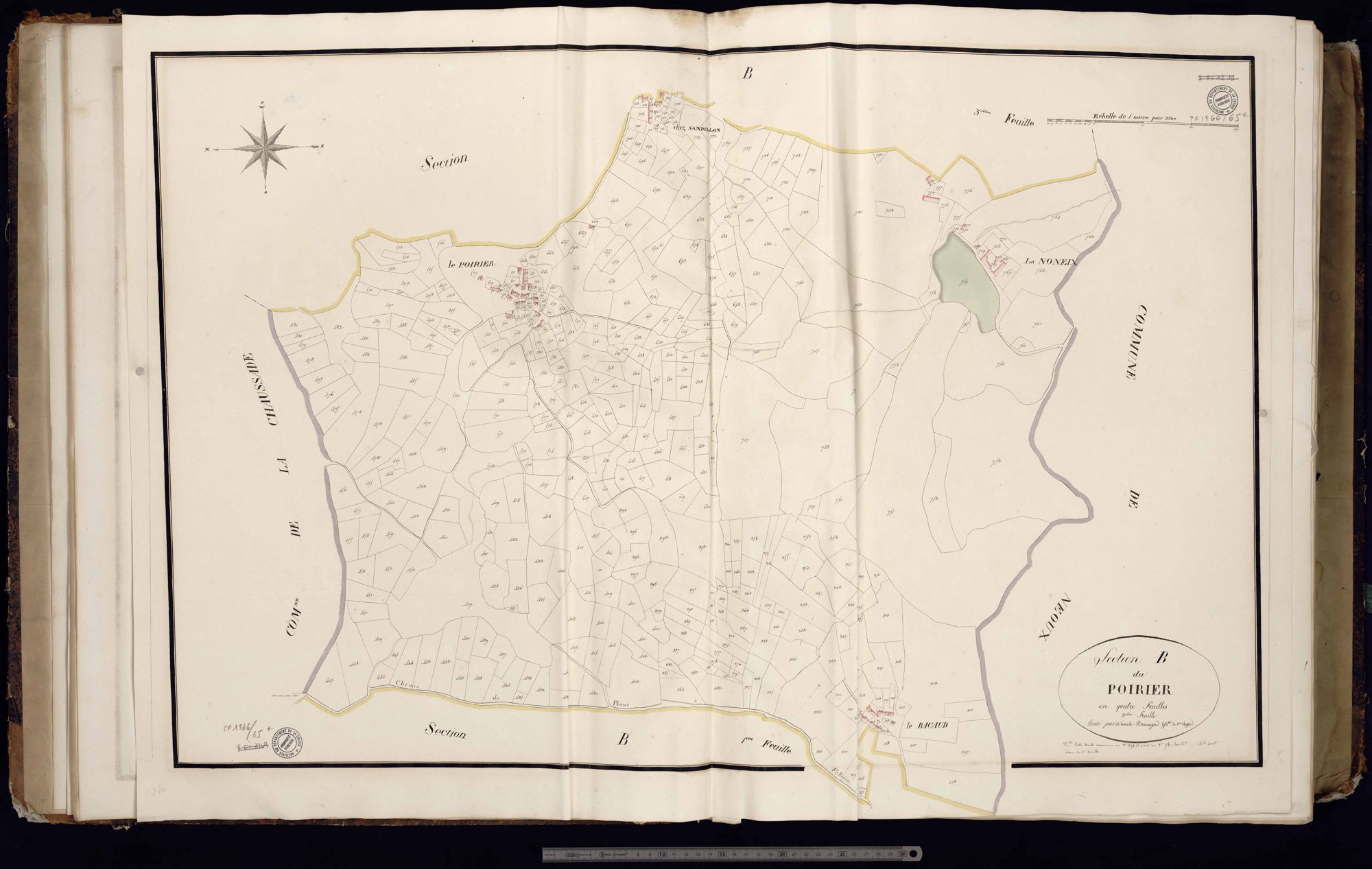Saint-Alpinien - Section B dite du Poirier (2ème feuille)