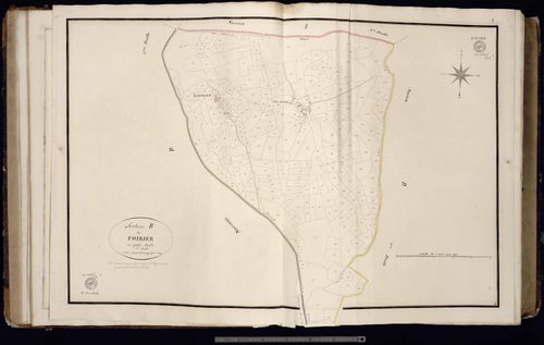 Saint-Alpinien - Section B dite du Poirier (1ère feuille)