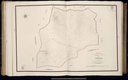 Saint-Alpinien - Section C dite de La Vedrenne (1ère feuille)