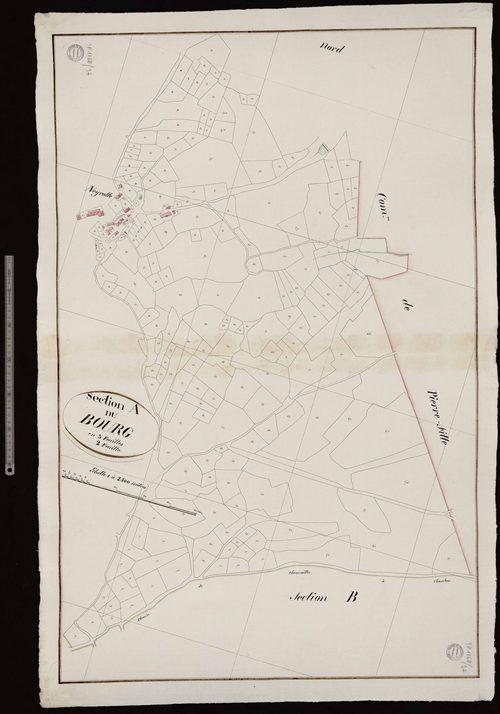 Saint-Chabrais - Section A dite du Bourg (2ème feuille)