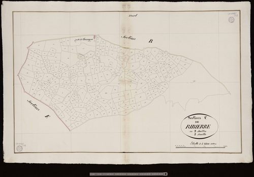 Saint-Chabrais - Section C dite de Ribierre (3ème feuille)