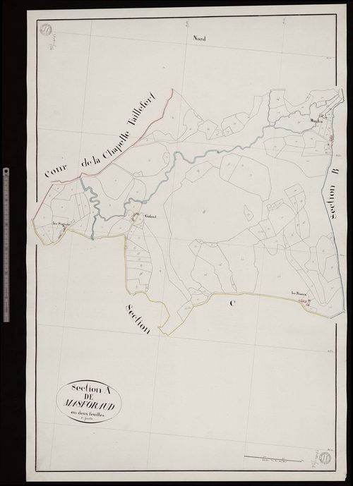 Saint-Christophe - Section A dite de Masforaud (1ère feuille)