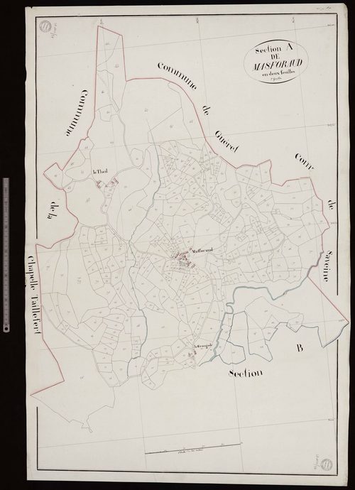 Saint-Christophe - Section A dite de Masforaud (2ème feuille)
