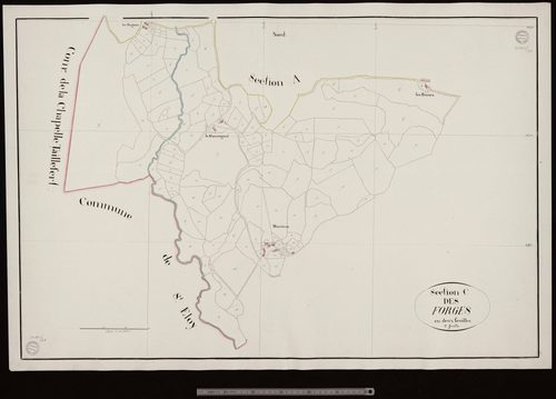 Saint-Christophe - Section C dite des Forges (1ère feuille)