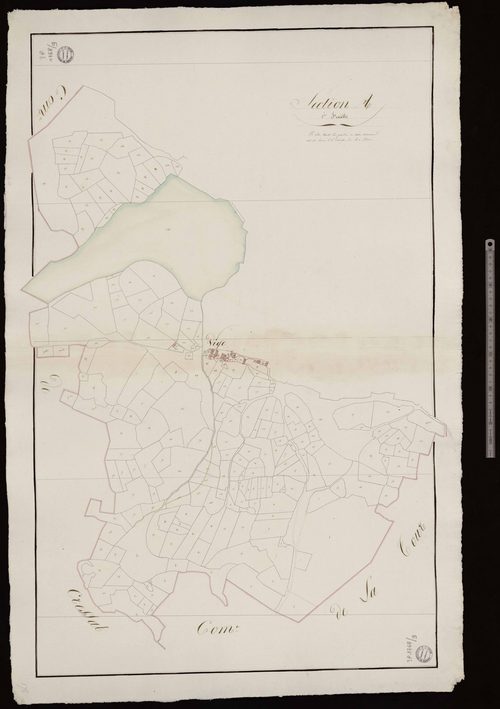 Saint-Dizier-la-Tour - Section A : Vige (1ère feuille)