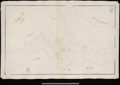 Saint-Dizier-la-Tour - Section B dite du Bourg (1ère feuille)