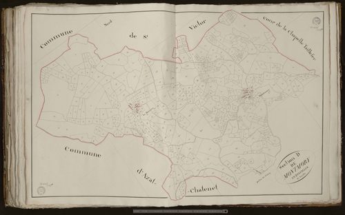 Saint-Eloi - Section D dite de Montmory (1ère feuille)