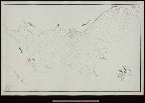 Sainte-Feyre - Section A dite de Brugnat (3ème feuille)