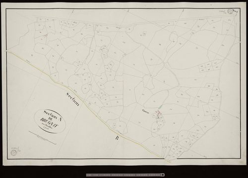 Sainte-Feyre - Section A dite de Brugnat (4ème feuille)