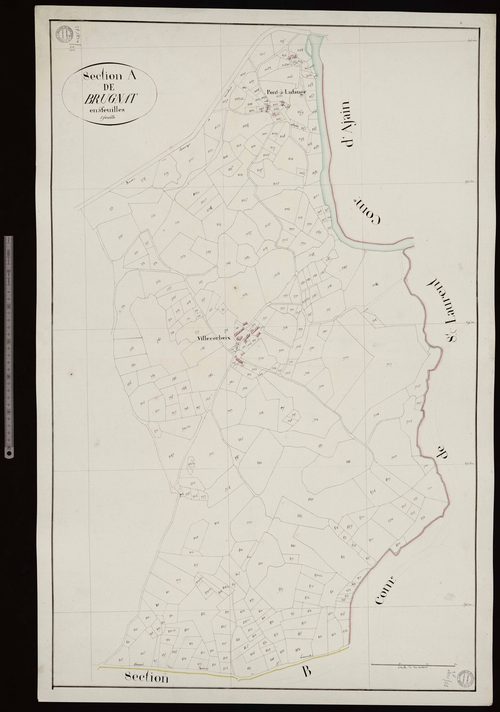Sainte-Feyre - Section A dite de Brugnat (5ème feuille)