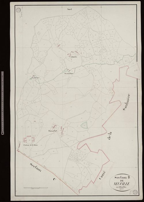 Sainte-Feyre - Section B dite de Neuville (1ère feuille)