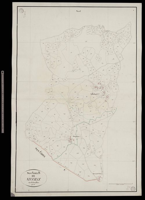 Sainte-Feyre - Section B dite de Neuville (2ème feuille)
