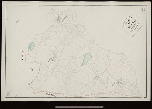 Sainte-Feyre - Section B dite de Neuville (3ème feuille)