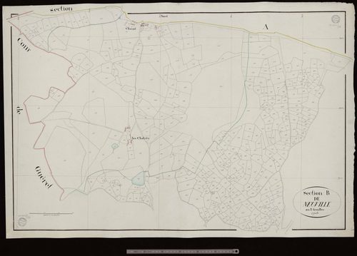Sainte-Feyre - Section B dite de Neuville (4ème feuille)