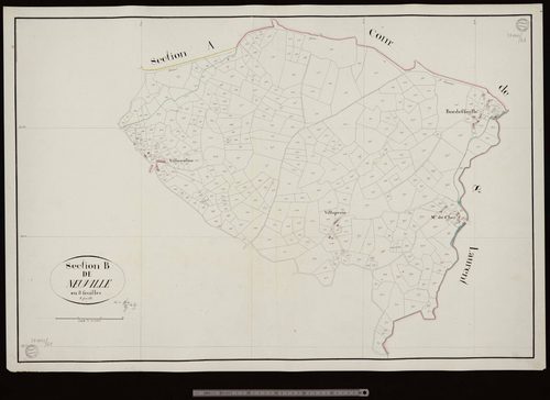 Sainte-Feyre - Section B dite de Neuville (8ème feuille)