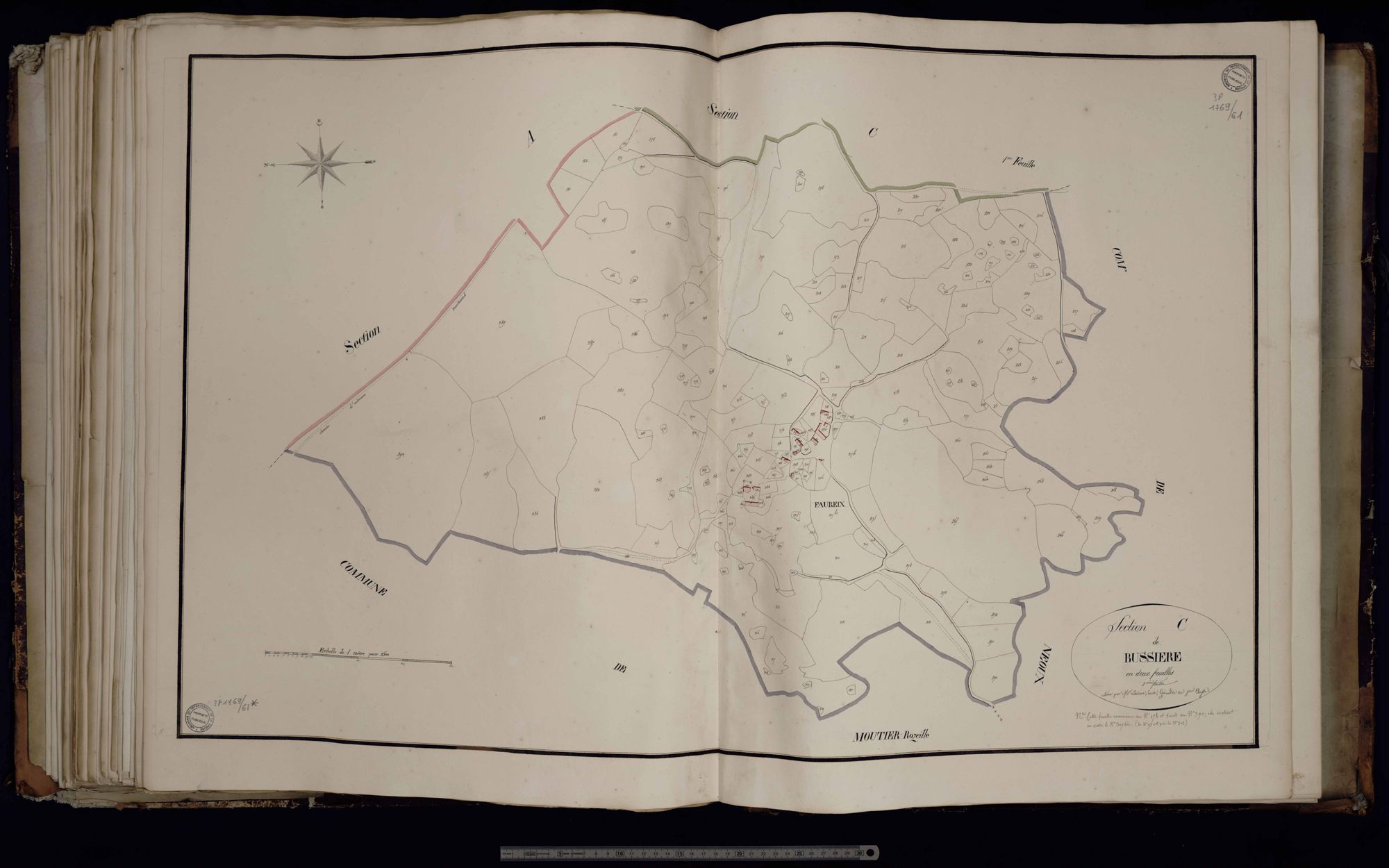 Sainte-Feyre-la-Montagne - Section C dite de Bussière (2ème feuille)