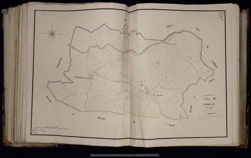 Sainte-Feyre-la-Montagne - Section B dite de Margnat (2ème feuille)