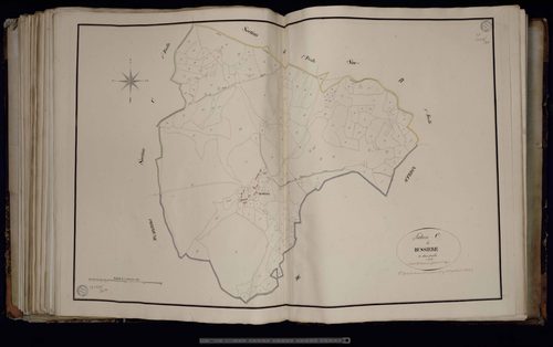 Sainte-Feyre-la-Montagne - Section C dite de Bussière (1ère feuille)