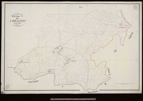 Saint-Fiel - Section A dite de La Villetelle (1ère feuille)
