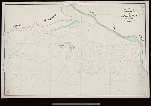 Saint-Fiel - Section A dite de La Villetelle (2ème feuille)