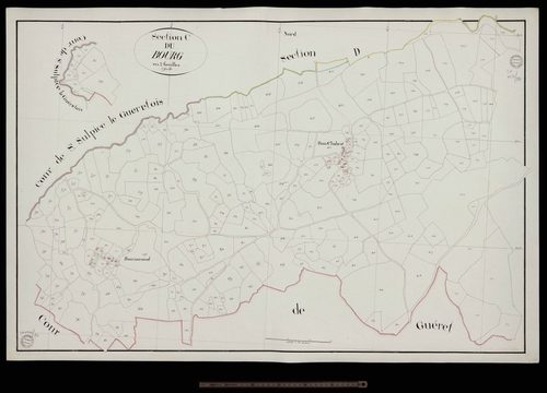 Saint-Fiel - Section C dite du Bourg (2ème feuille)