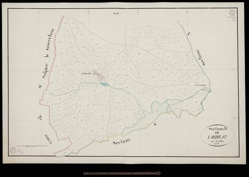 Saint-Fiel - Section D dite de Lardillat (2ème feuille)