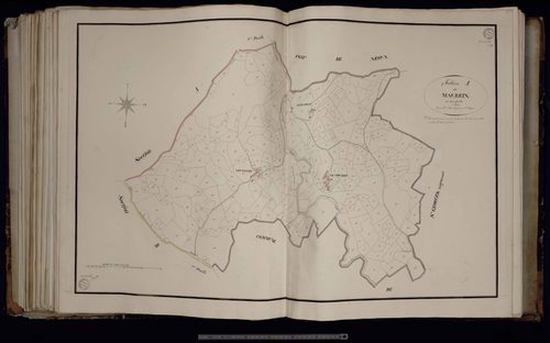 Saint-Frion - Section A dite du Maureix (1ère feuille)