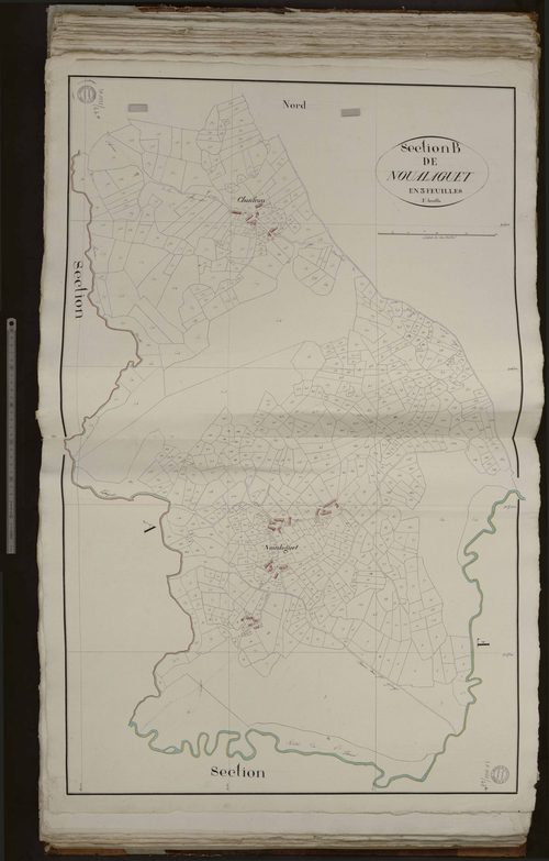 Saint-Georges-la-Pouge - Section B dite de Noualaguet (1ère feuille)