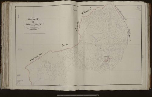 Saint-Georges-la-Pouge - Section B dite de Noualaguet (2ème feuille)