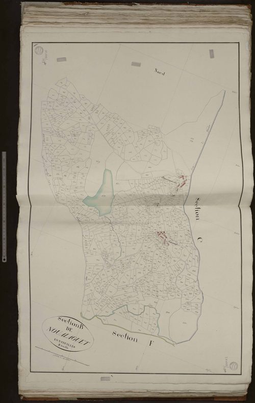 Saint-Georges-la-Pouge - Section B dite de Noualaguet (3ème feuille)