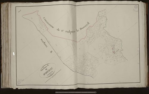 Saint-Georges-la-Pouge - Section C dite de Mareille (2ème feuille)
