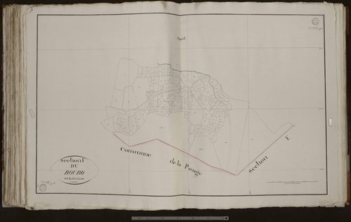 Saint-Georges-la-Pouge - Section F dite du Bourg (2ème feuille)