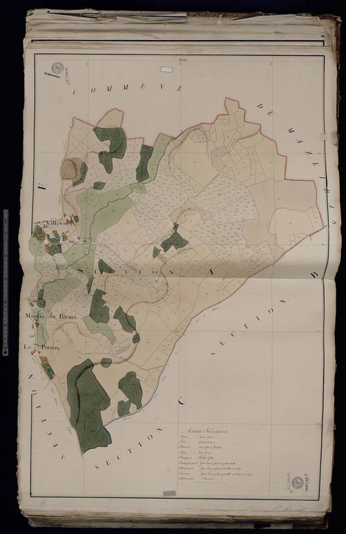 Saint-Hilaire-la-Plaine - Section A : Villevaleix - Le Péroux
