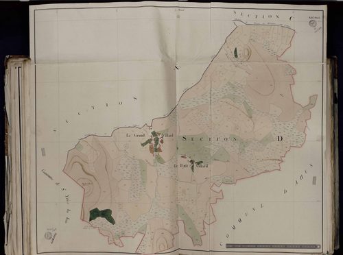 Saint-Hilaire-la-Plaine - Section D : Le Grand Villard - Le Petit Villard