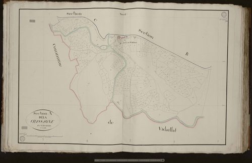 Saint-Hilaire-le-Château - Section A dite de la Chassagne (1ère feuille)