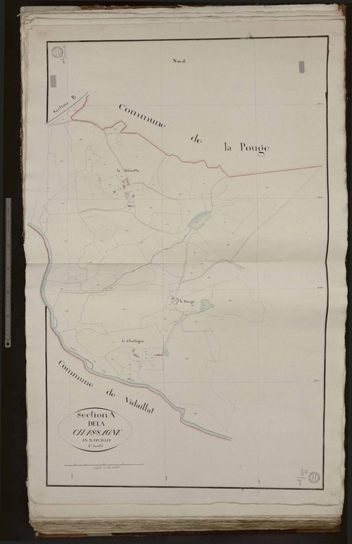 Saint-Hilaire-le-Château - Section A dite de la Chassagne (2ème feuille)