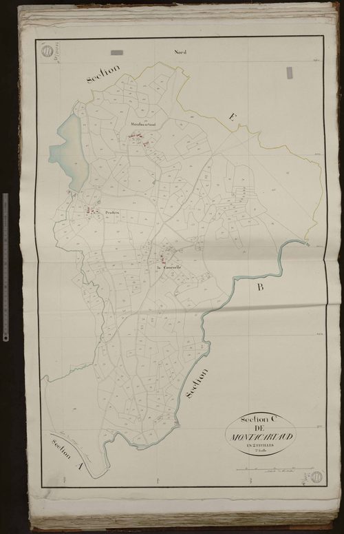 Saint-Hilaire-le-Château - Section C dite de Montacartaud (2ème feuille)