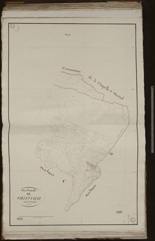Saint-Hilaire-le-Château - Section E dite de Villevialle (1ère feuille)