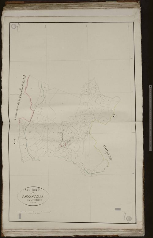 Saint-Hilaire-le-Château - Section E dite de Villevialle (2ème feuille)
