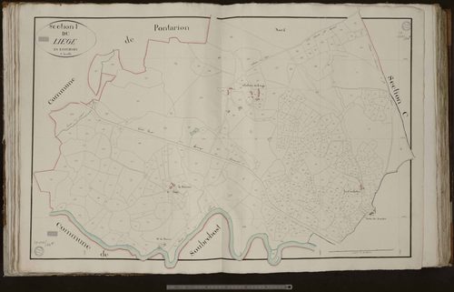 Saint-Hilaire-le-Château - Section F dite du Liège (1ère feuille)