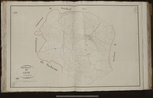 Saint-Hilaire-le-Château - Section F dite du Liège (2ème feuille)