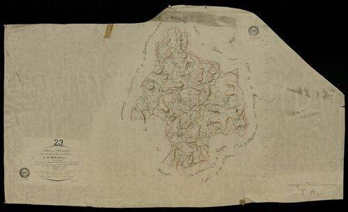 Saint-Junien-la-Bregère - Plan parcellaire communal
