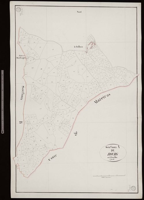 Saint-Laurent - Section A dite du Bourg (1ère feuille)