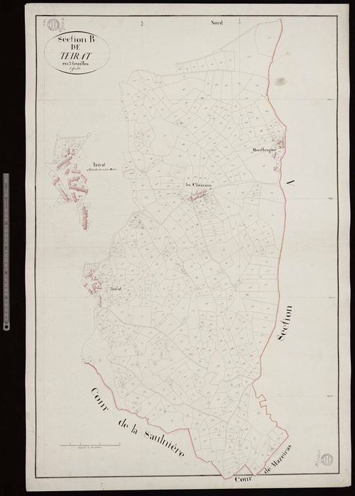 Saint-Laurent - Section B dite de Teirat (2ème feuille)