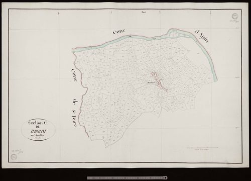 Saint-Laurent - Section C dite de Barbant (1ère feuille)