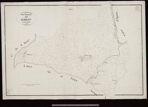 Saint-Laurent - Section C dite de Barbant (2ème feuille)